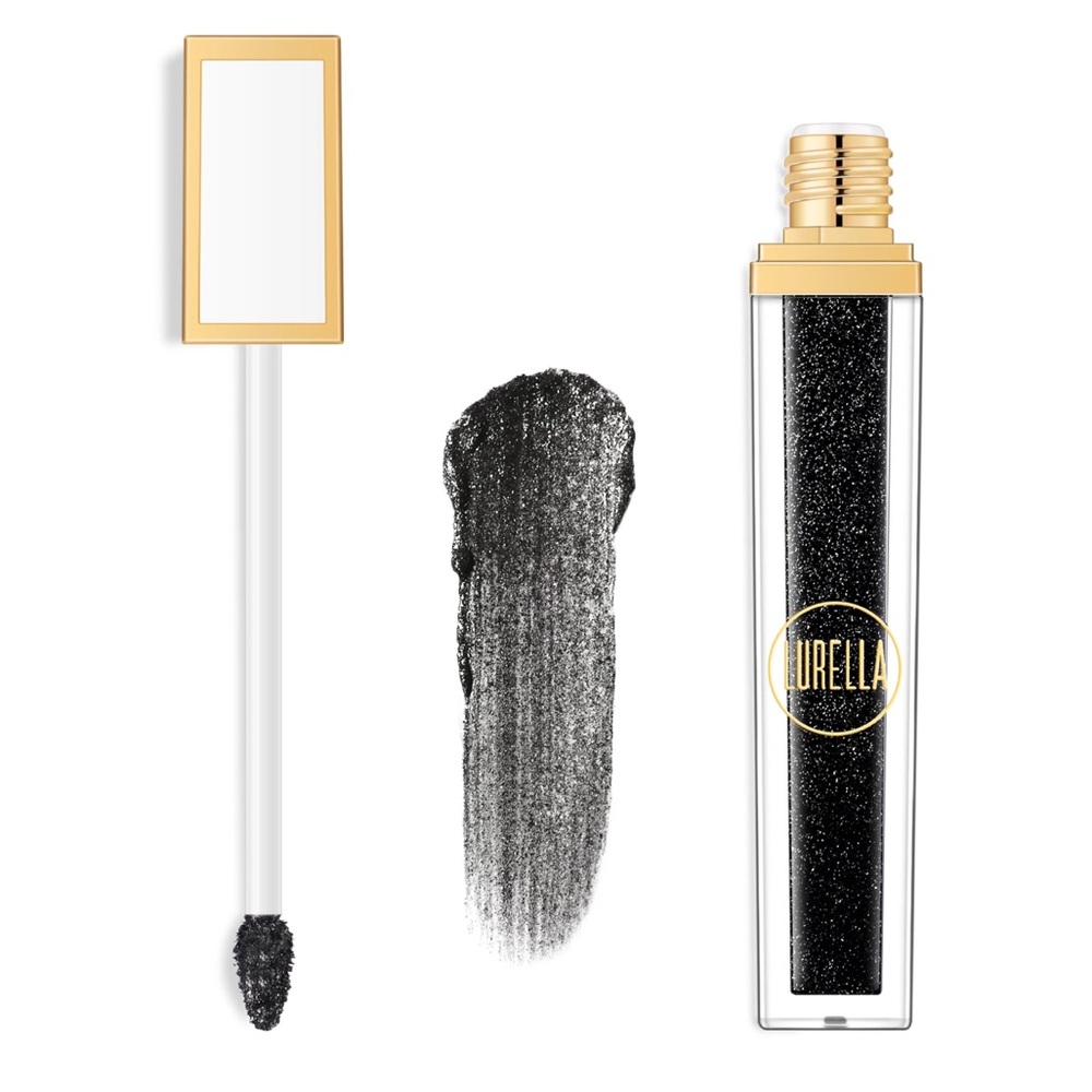 LURELLA Liquid Eyeshadow Mayhem Black Metallic Sparkle NEW, FACTORY SEALED